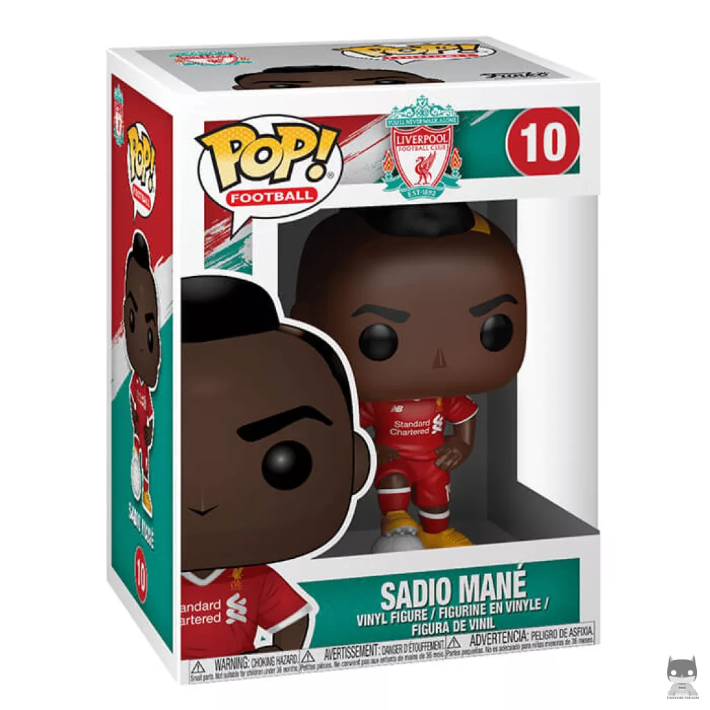 Figurine Funko POP Sadio Mané (Liverpool) avec boîte