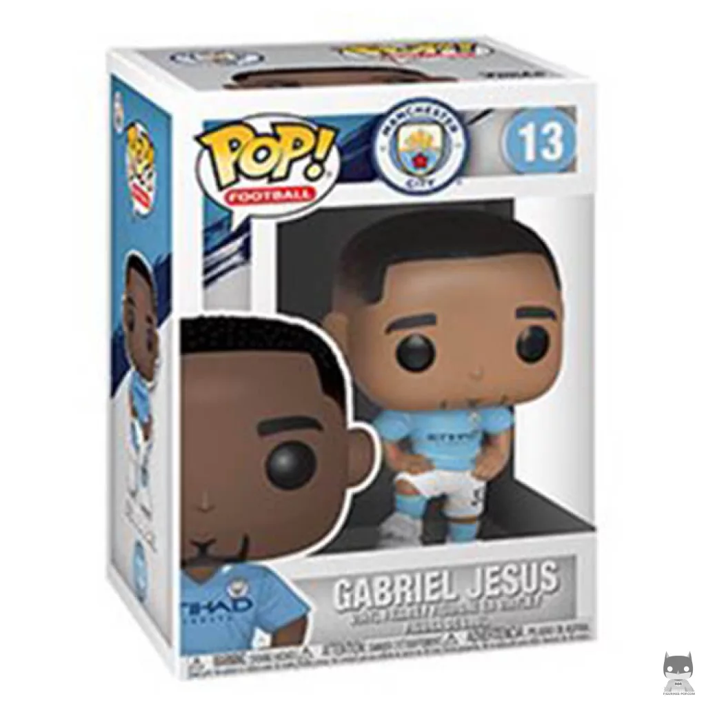 Figurine Funko POP Gabriel Jesus (Manchester City) avec boîte