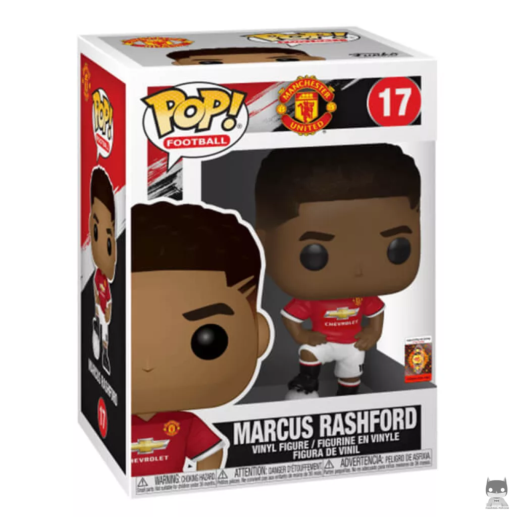 Figurine Funko POP Marcus Rashford (Manchester United) avec boîte