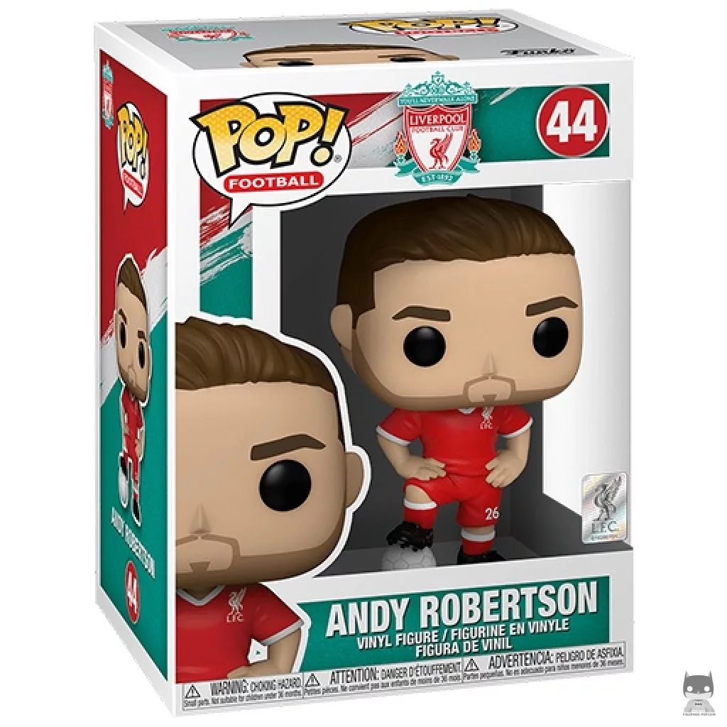 Figurine Funko POP Andy Robertson (Liverpool) avec boîte