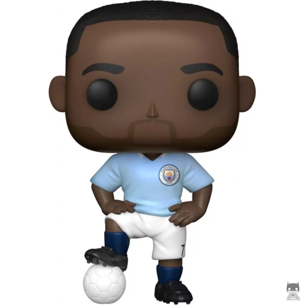 Figurine Funko POP Raheem Sterling (Manchester City) (Premier League (Championnat Anglais Football))