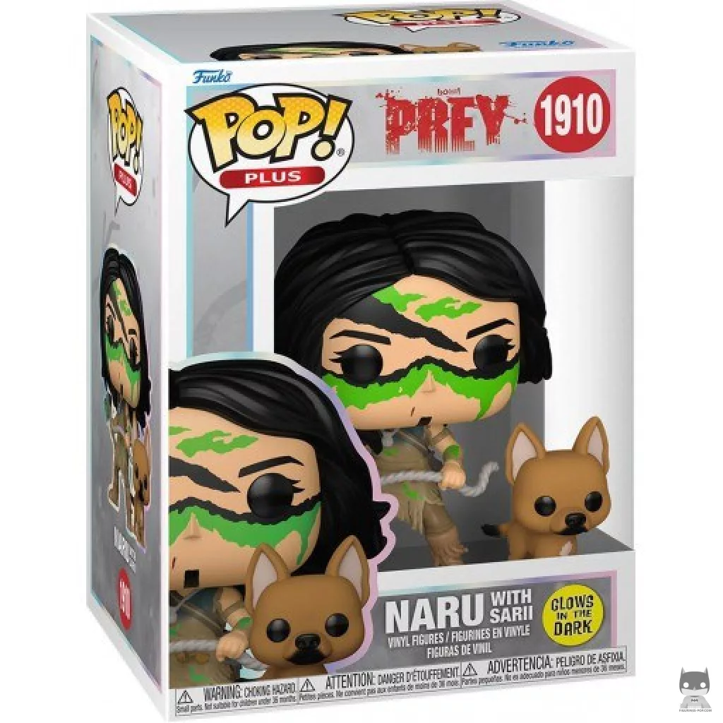 Figurine Funko POP Naru avec Sarii (Glow in the Dark) avec boîte