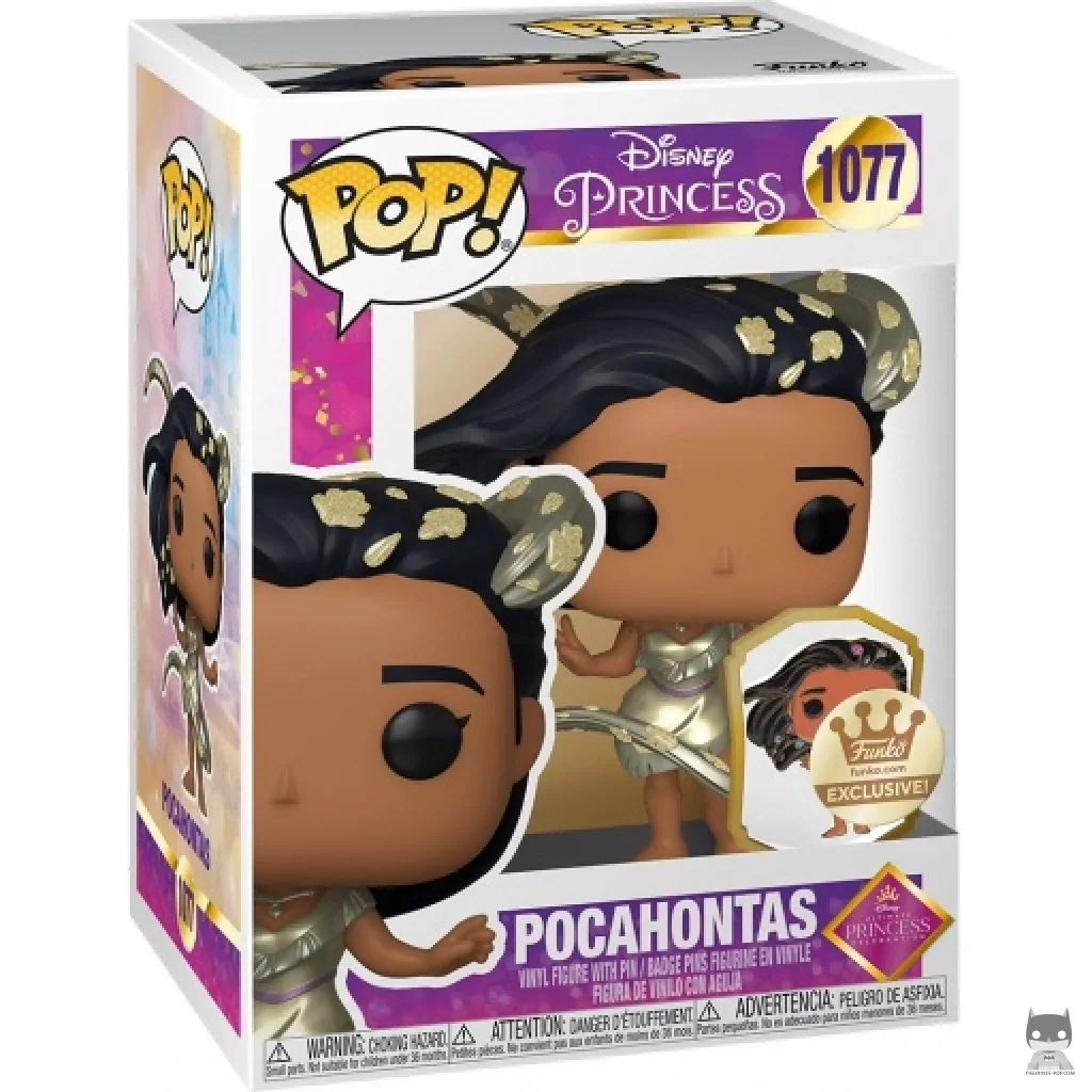 Figurine Funko POP Pocahontas (Gold) avec boîte
