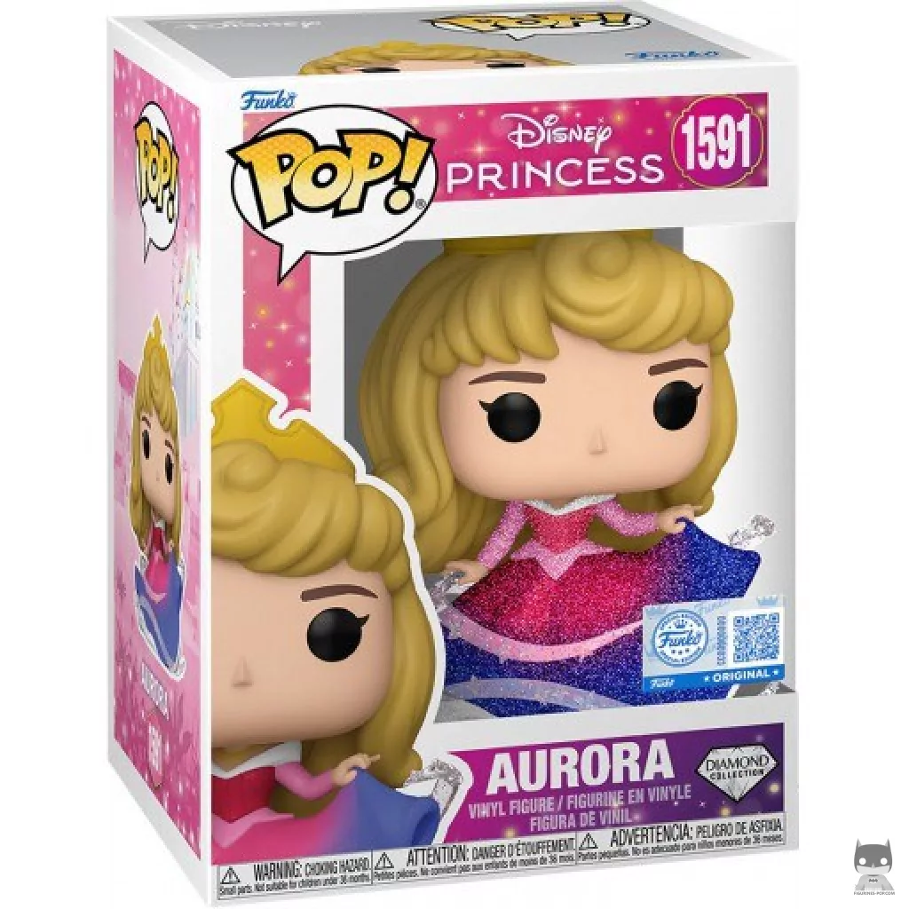 Figurine Funko POP Aurora (Diamond Glitter) avec boîte