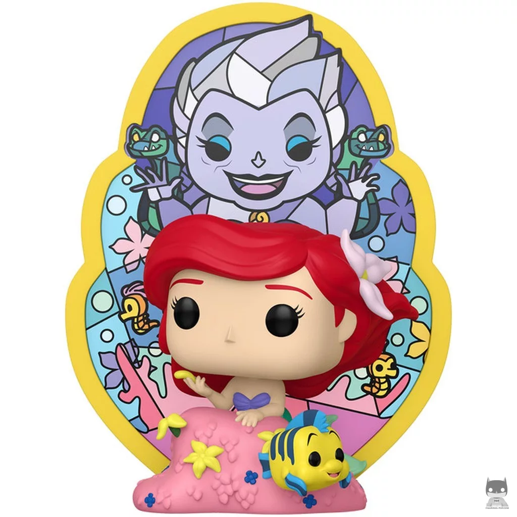 Figurine Funko POP Ariel (Vitrail) (Princesses Disney)