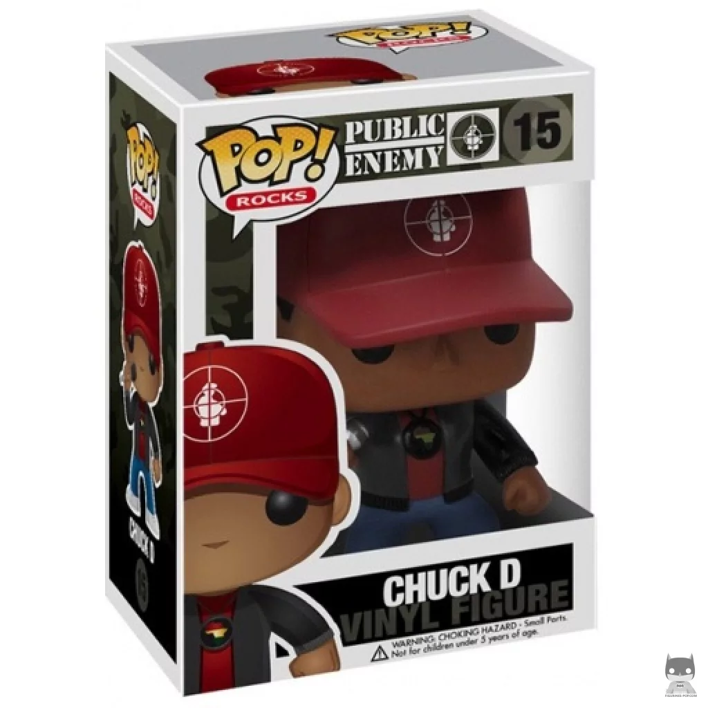 Figurine Funko POP Chuck D avec boîte