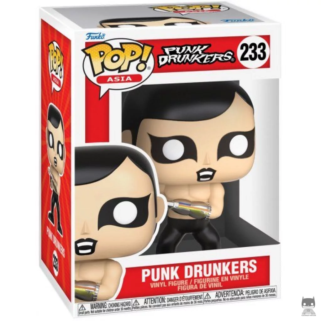 Figurine Funko POP Punk Drunkers avec boîte