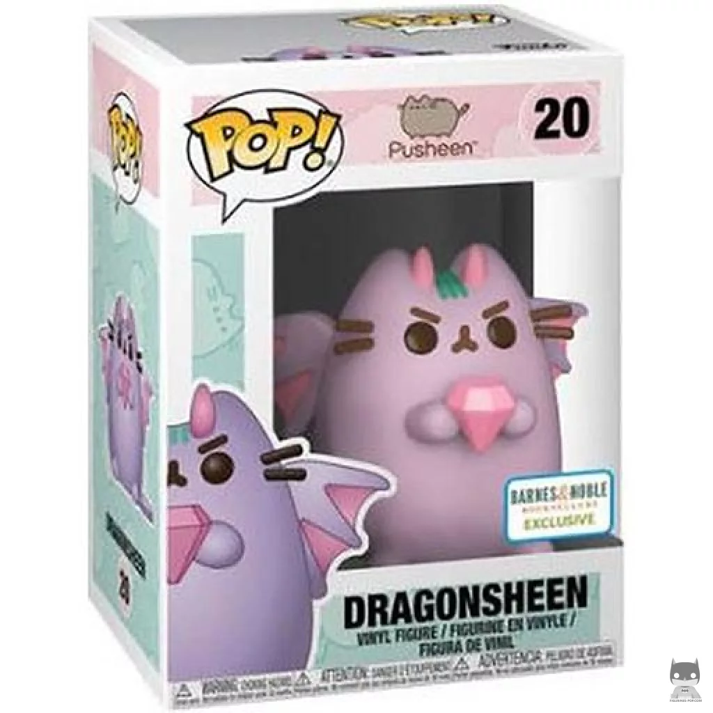 Figurine Funko POP Dragonsheen avec gemme avec boîte