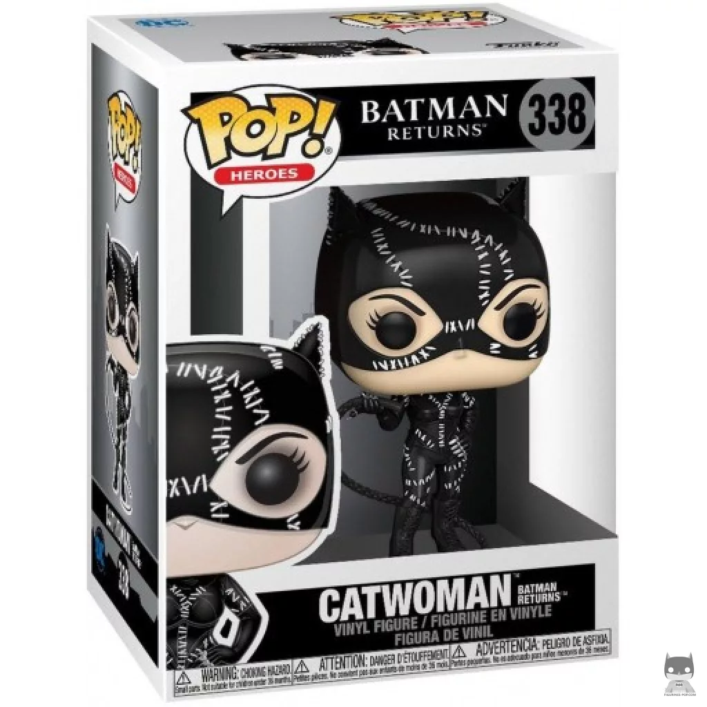 Figurine Funko POP Catwoman (Batman Le Défi) avec boîte