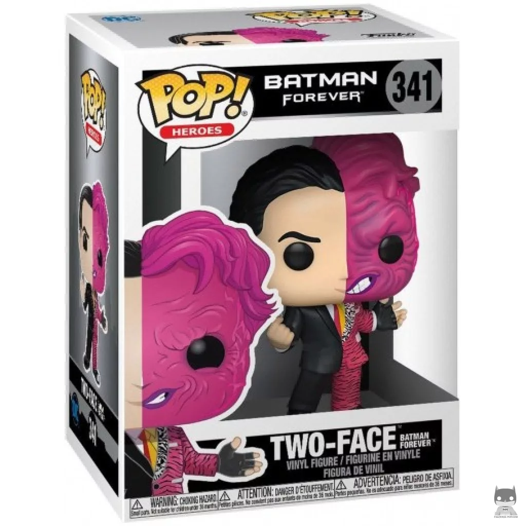 Figurine Funko POP Double-Face (Batman Forever) avec boîte