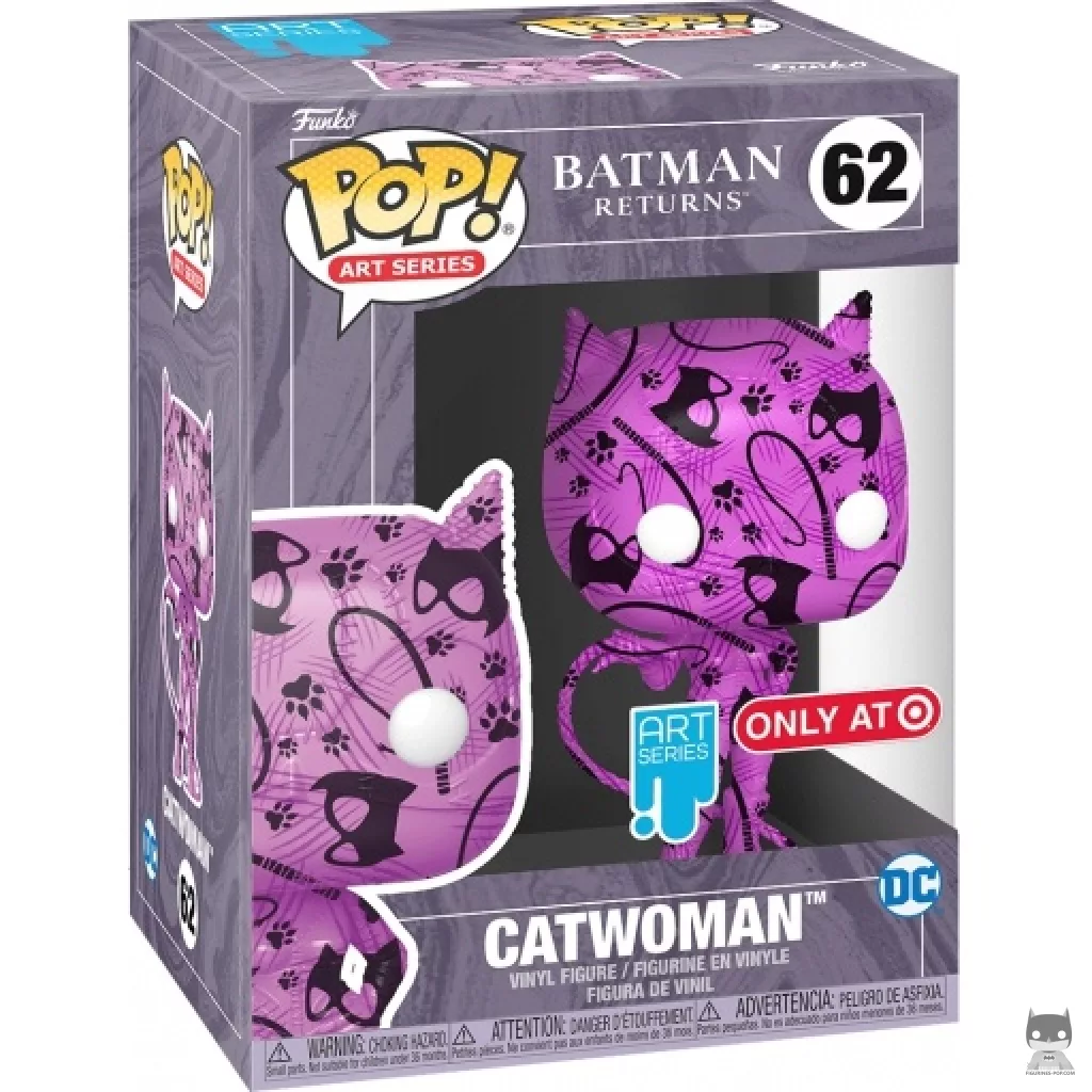 Figurine Funko POP Catwoman (Batman Le Défi) avec boîte