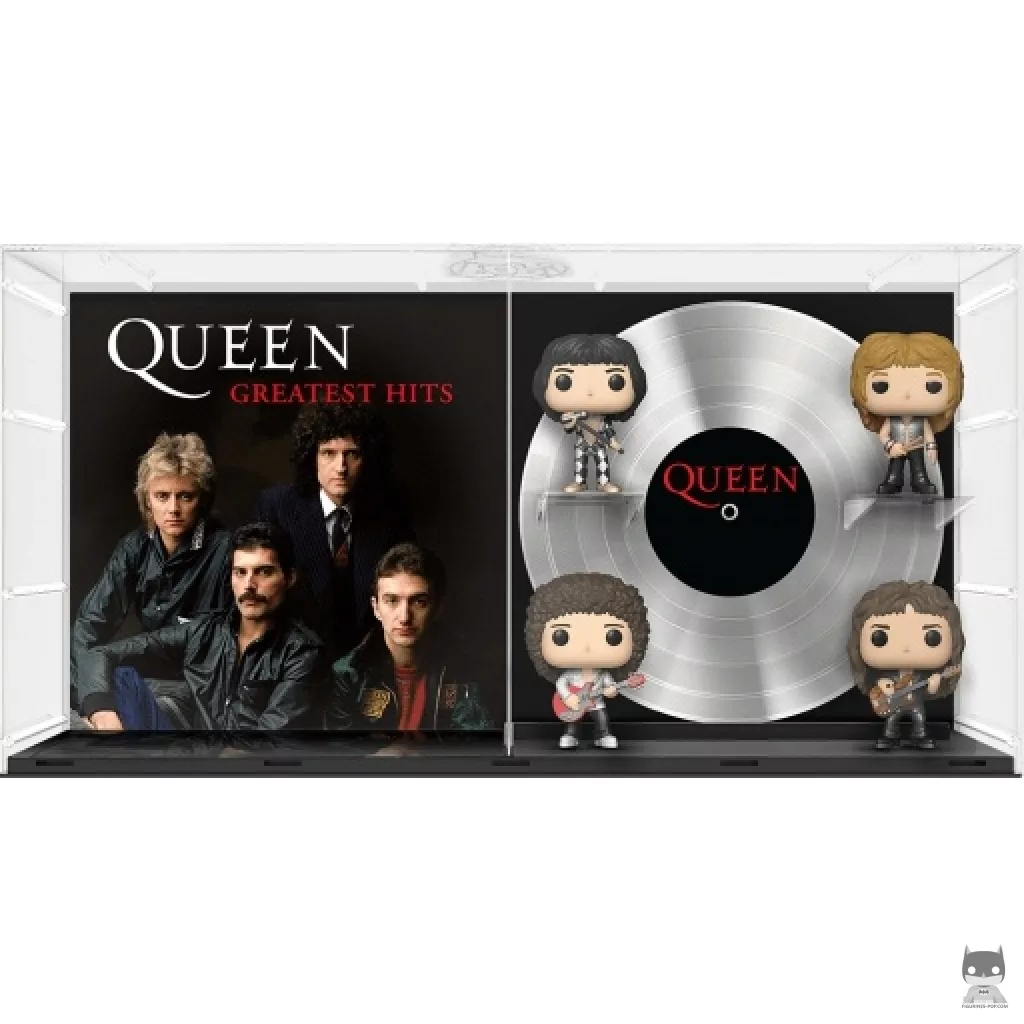 Figurine Funko POP Queen : Greatest Hits (Freddie Mercury, Roger Taylor, Brian May & John Deacon) (Queen)