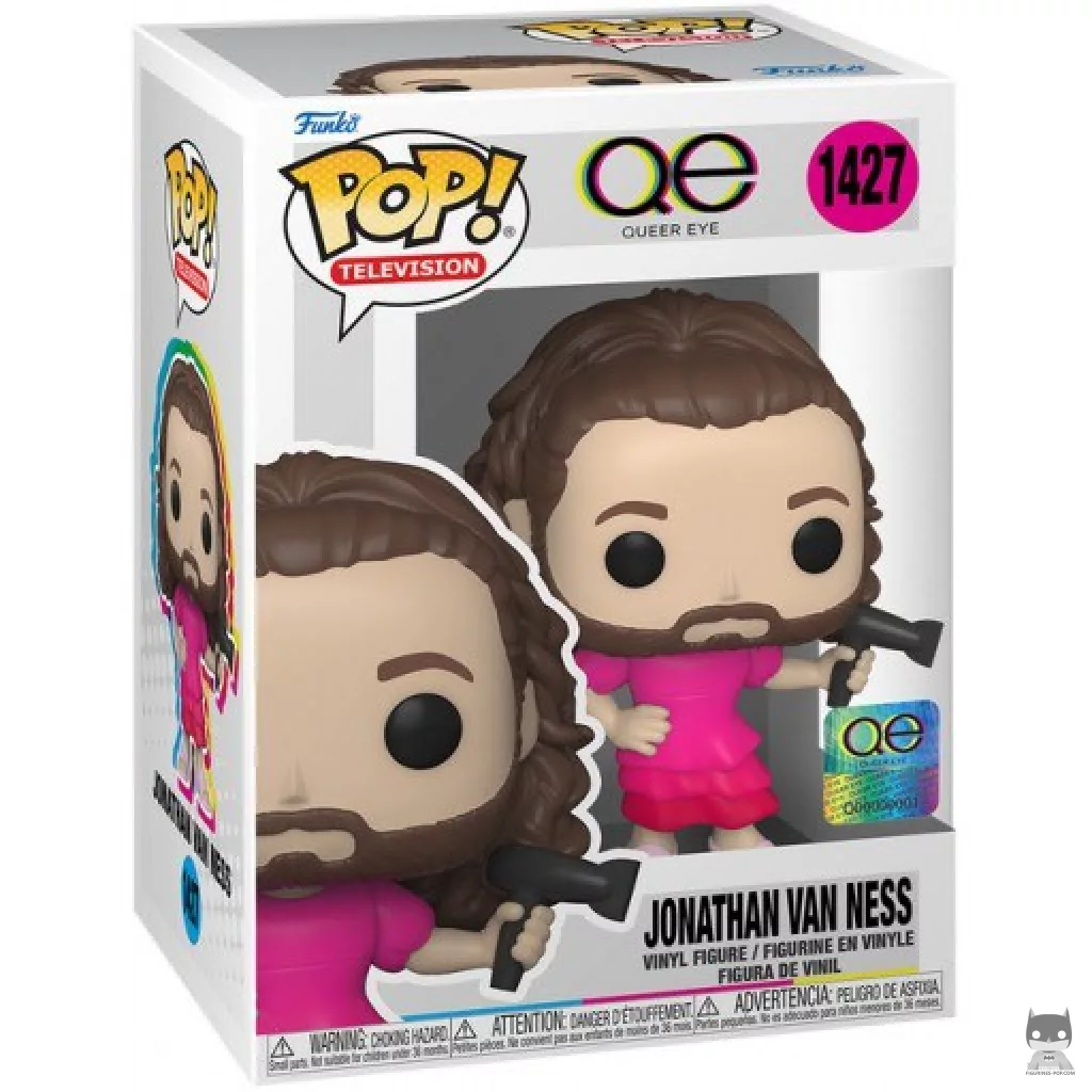 Figurine Funko POP Jonathan Van Ness avec boîte