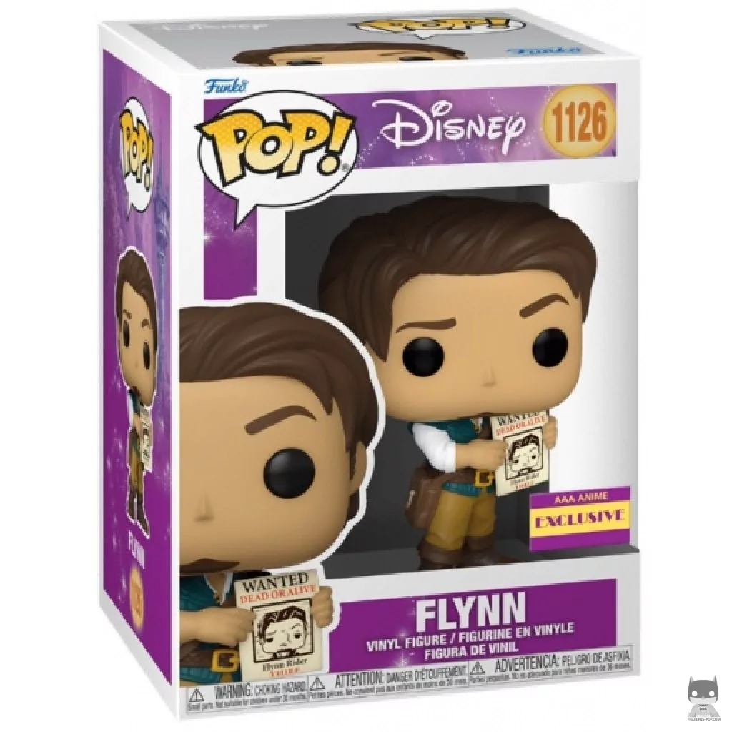 Figurine Funko POP Flynn Rider avec boîte