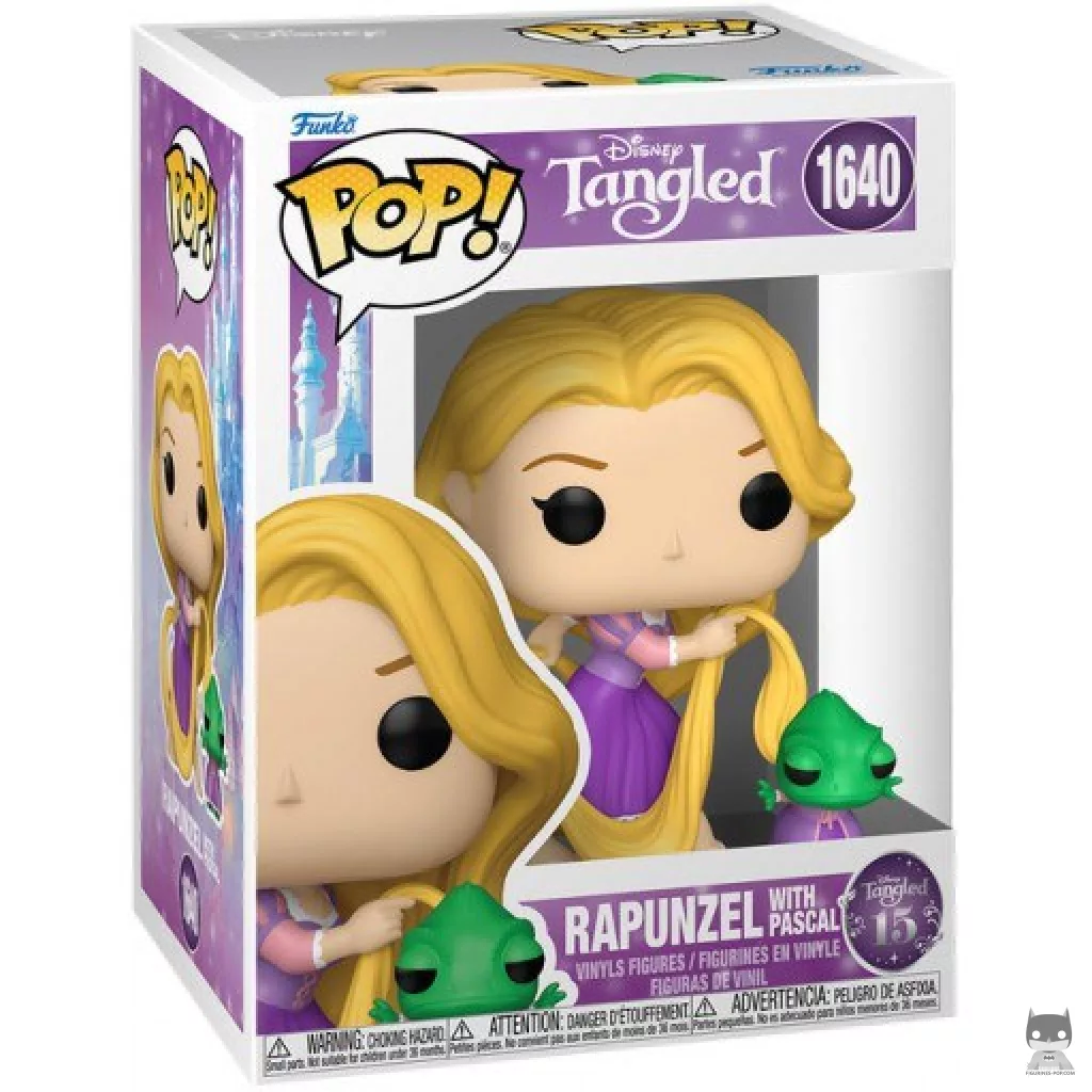 Figurine Funko POP Raiponce avec Pascal avec boîte