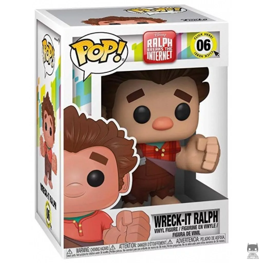 Figurine Funko POP Ralph la Casse avec boîte