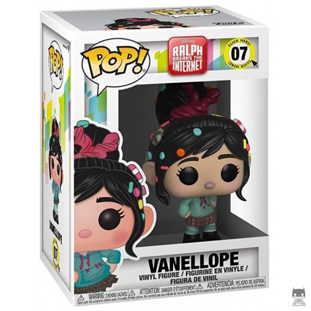 Figurine Funko POP Vanellope Von Schweetz avec boîte