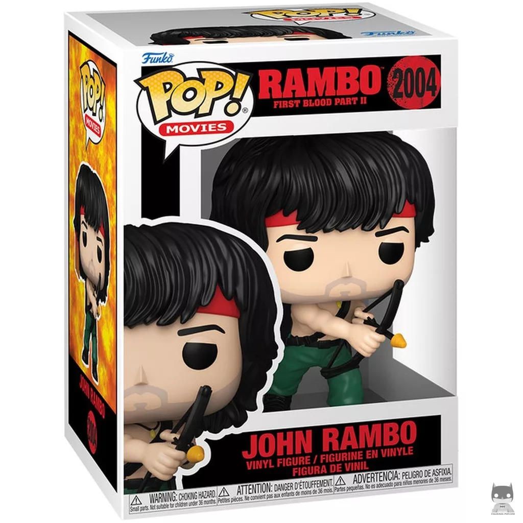 Figurine Funko POP John Rambo avec Arc Explosif avec boîte