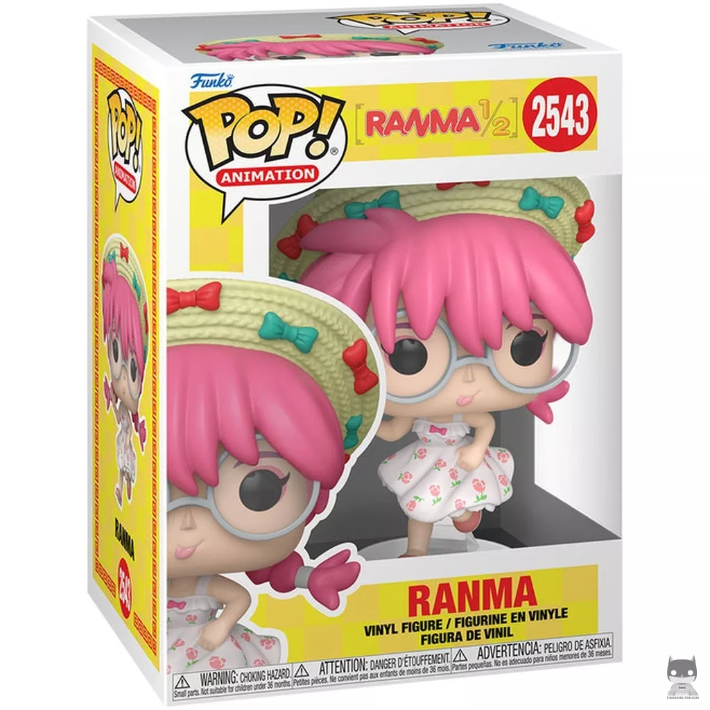 Figurine Funko POP Ranma (Robe à Fleurs) avec boîte