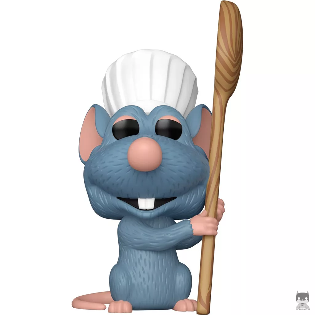 Figurine Funko POP Rémy avec une cuillère de cuisine (Ratatouille)