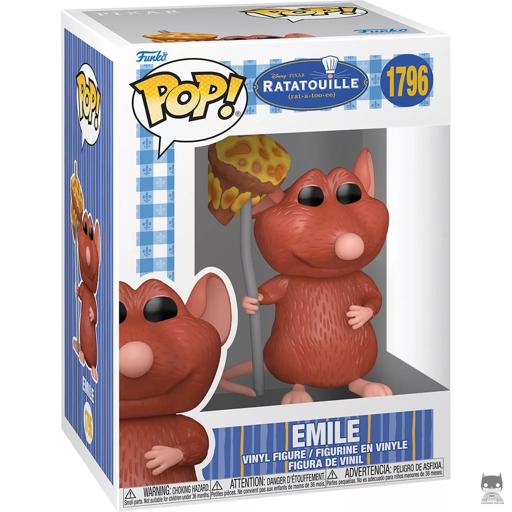 Figurine Funko POP Émile avec champignon avec boîte