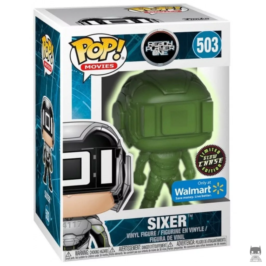 Figurine Funko POP Sixer (Vert) (Chase) avec boîte