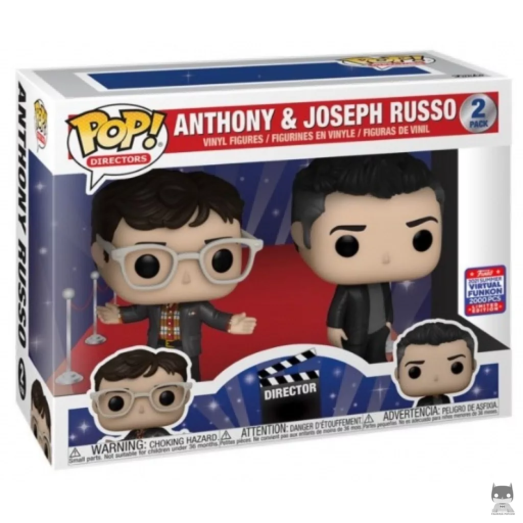 Figurine Funko POP Anthony & Joseph Russo avec boîte