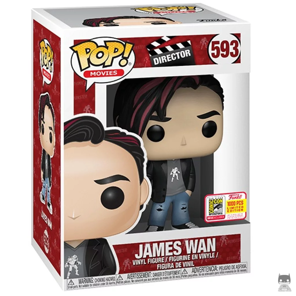 Figurine Funko POP James Wan avec boîte