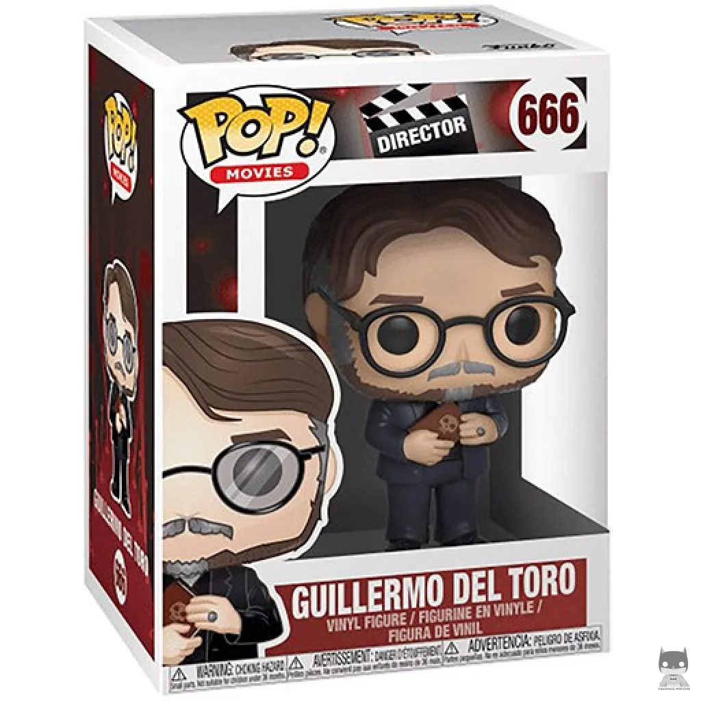 Figurine Funko POP Guillermo del Toro avec boîte