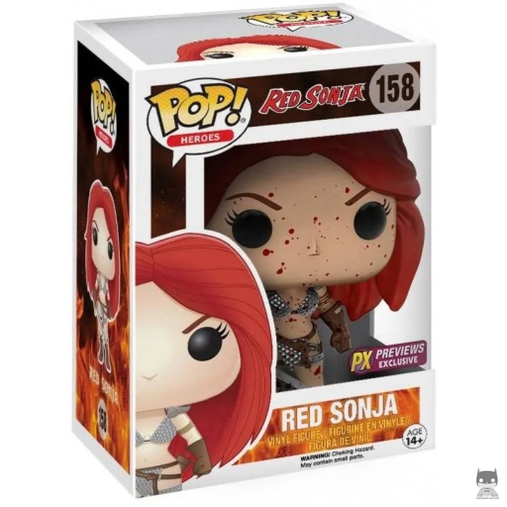 Figurine Funko POP Red Sonja (Bloody) avec boîte