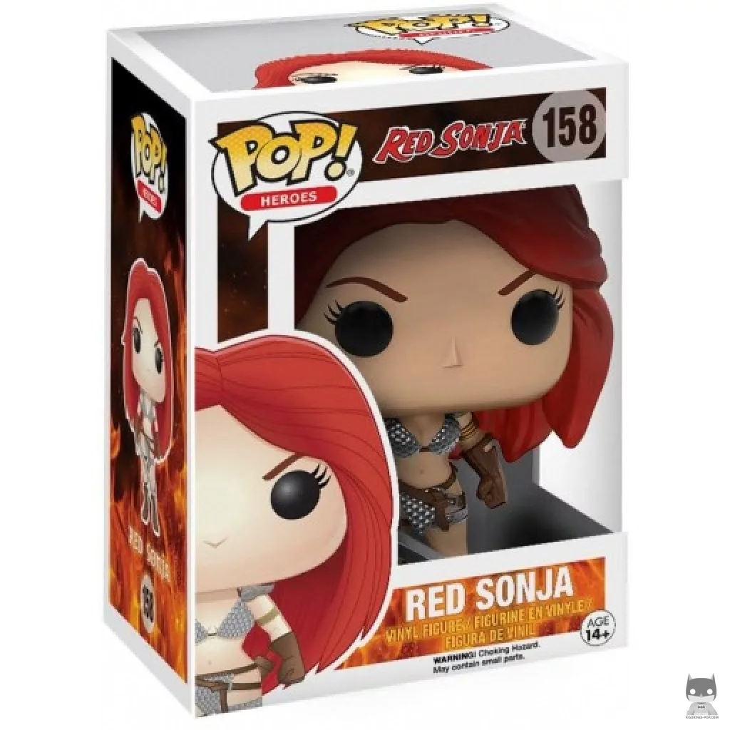 Figurine Funko POP Red Sonja avec boîte