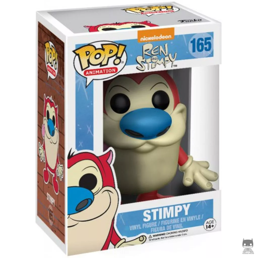 Figurine Funko POP Stimpy avec boîte