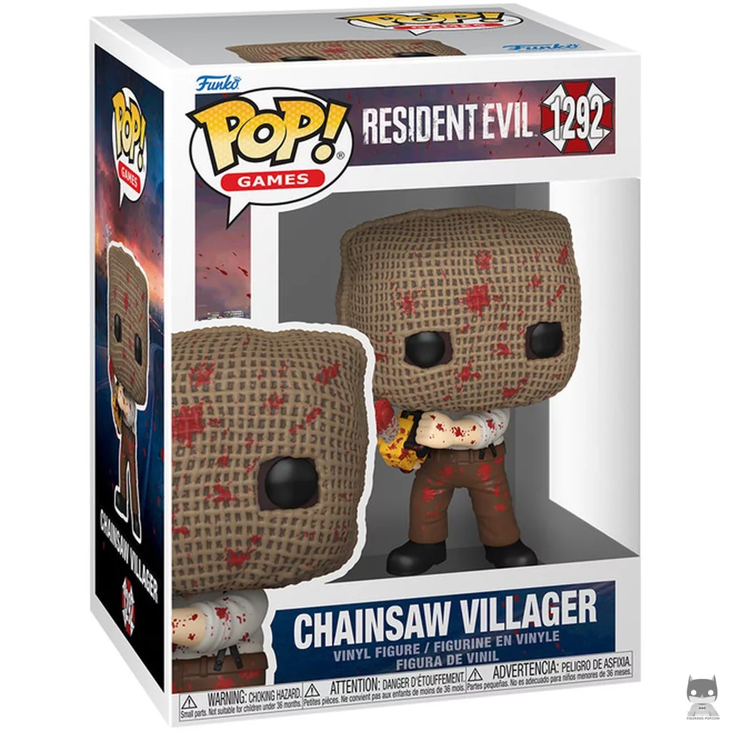 Figurine Funko POP Chainsaw Villager avec boîte