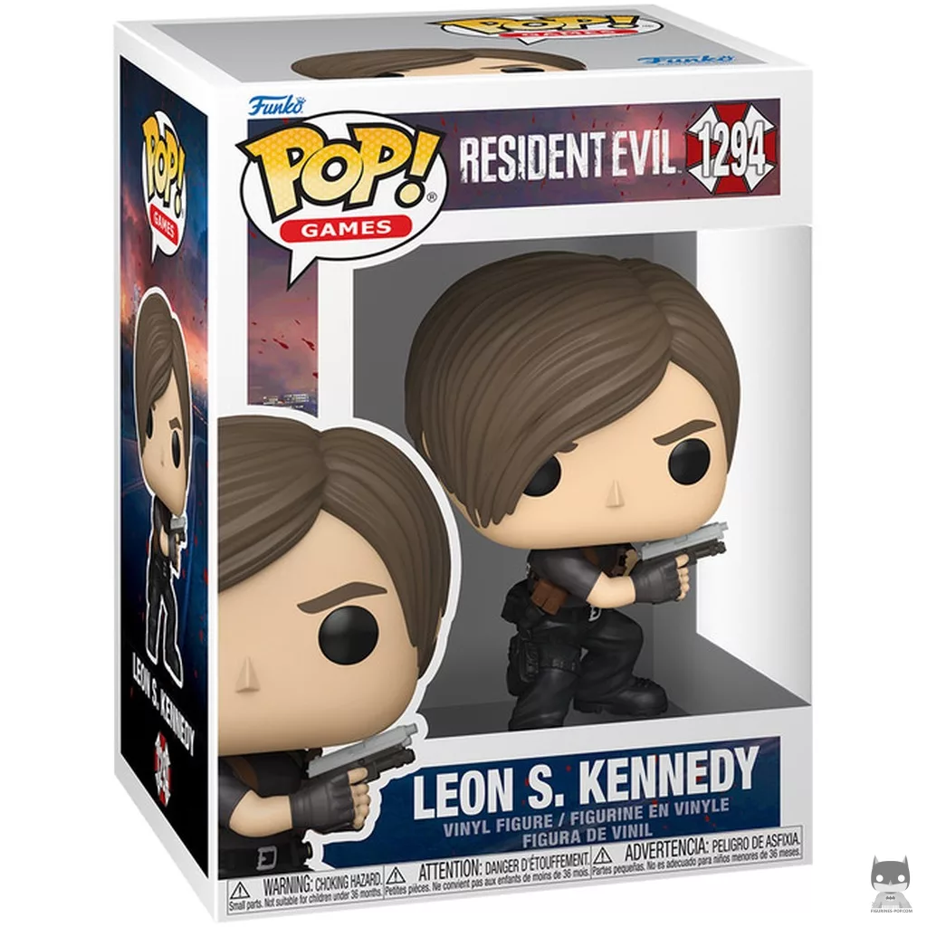 Figurine Funko POP Leon S. Kennedy avec boîte