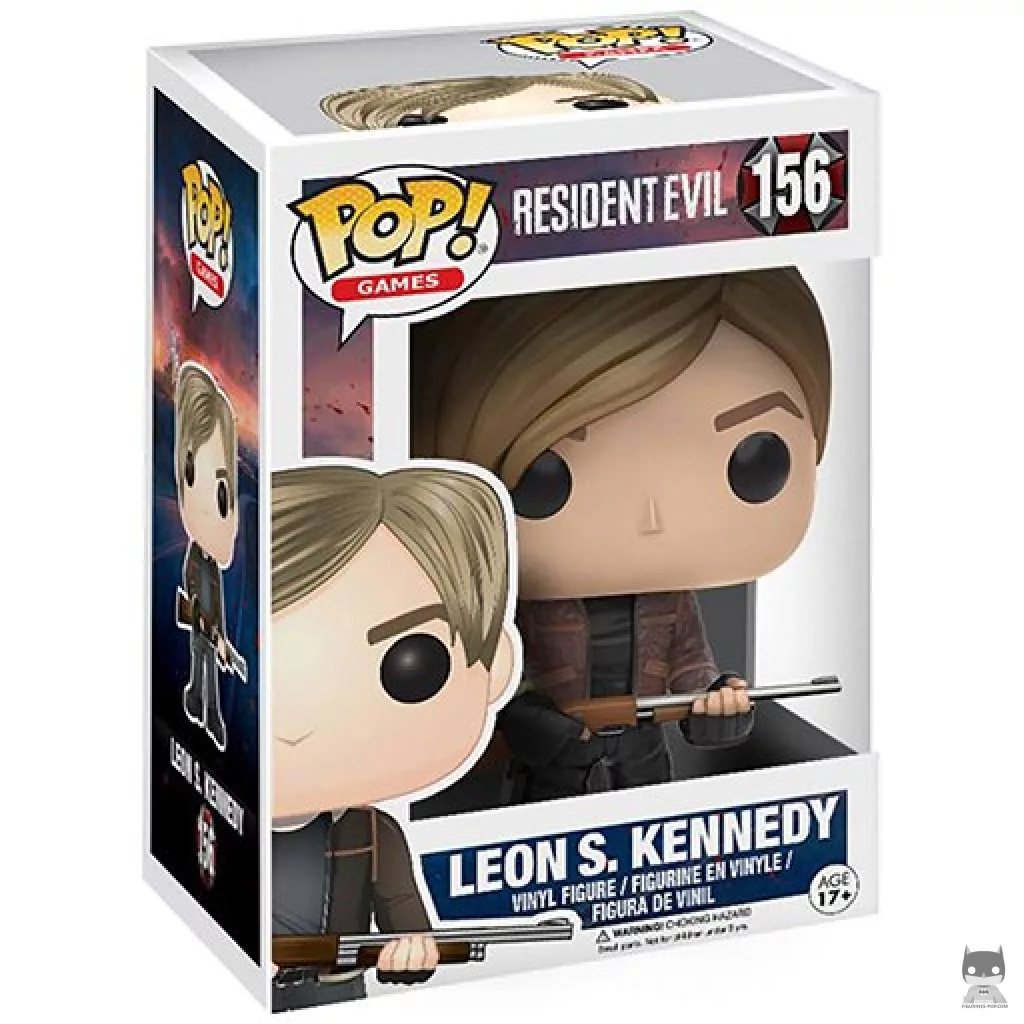 Figurine Funko POP Leon S. Kennedy avec boîte