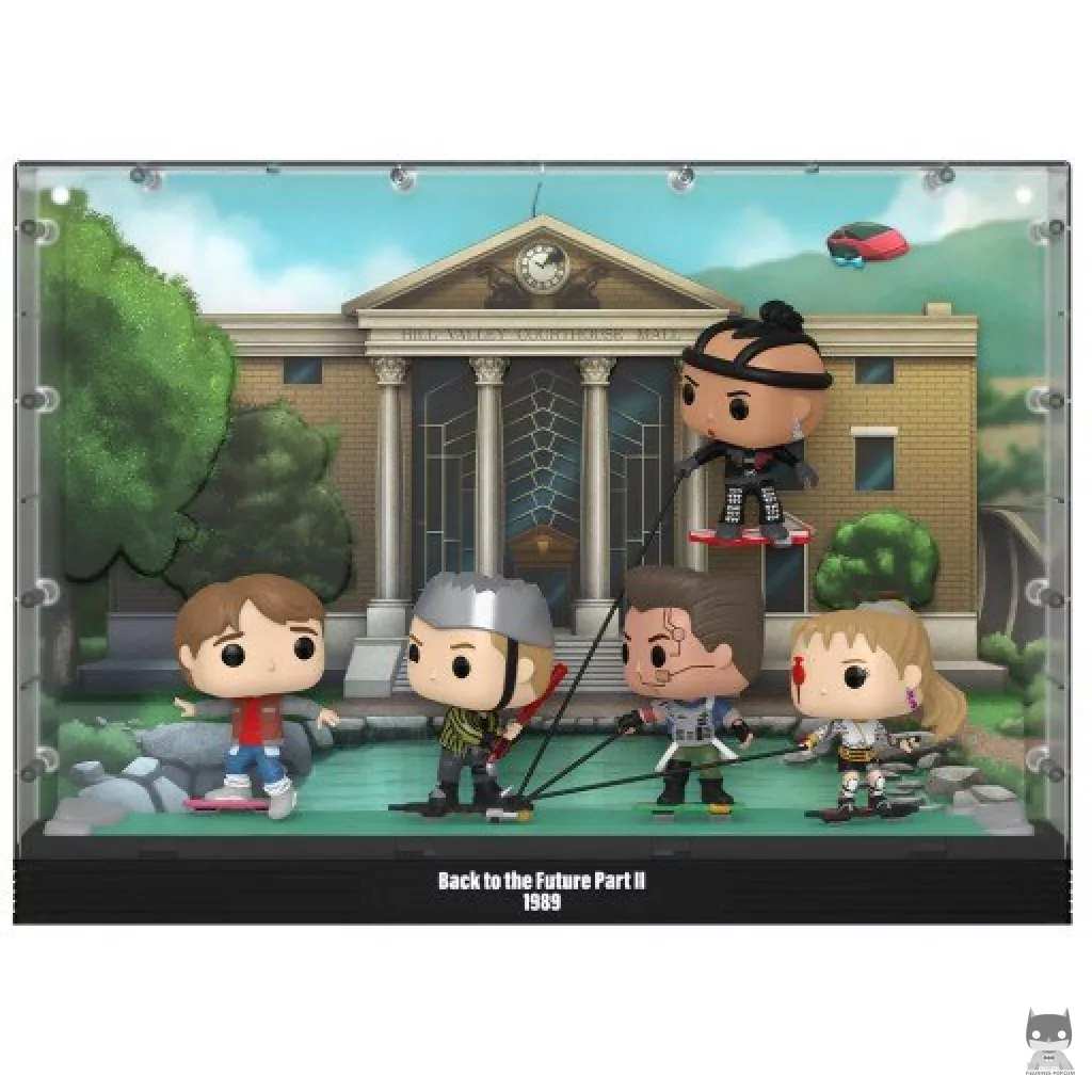 Figurine Funko POP Retour Vers Le Futur 2 - Poursuite en Hoverboard (Retour vers le futur)