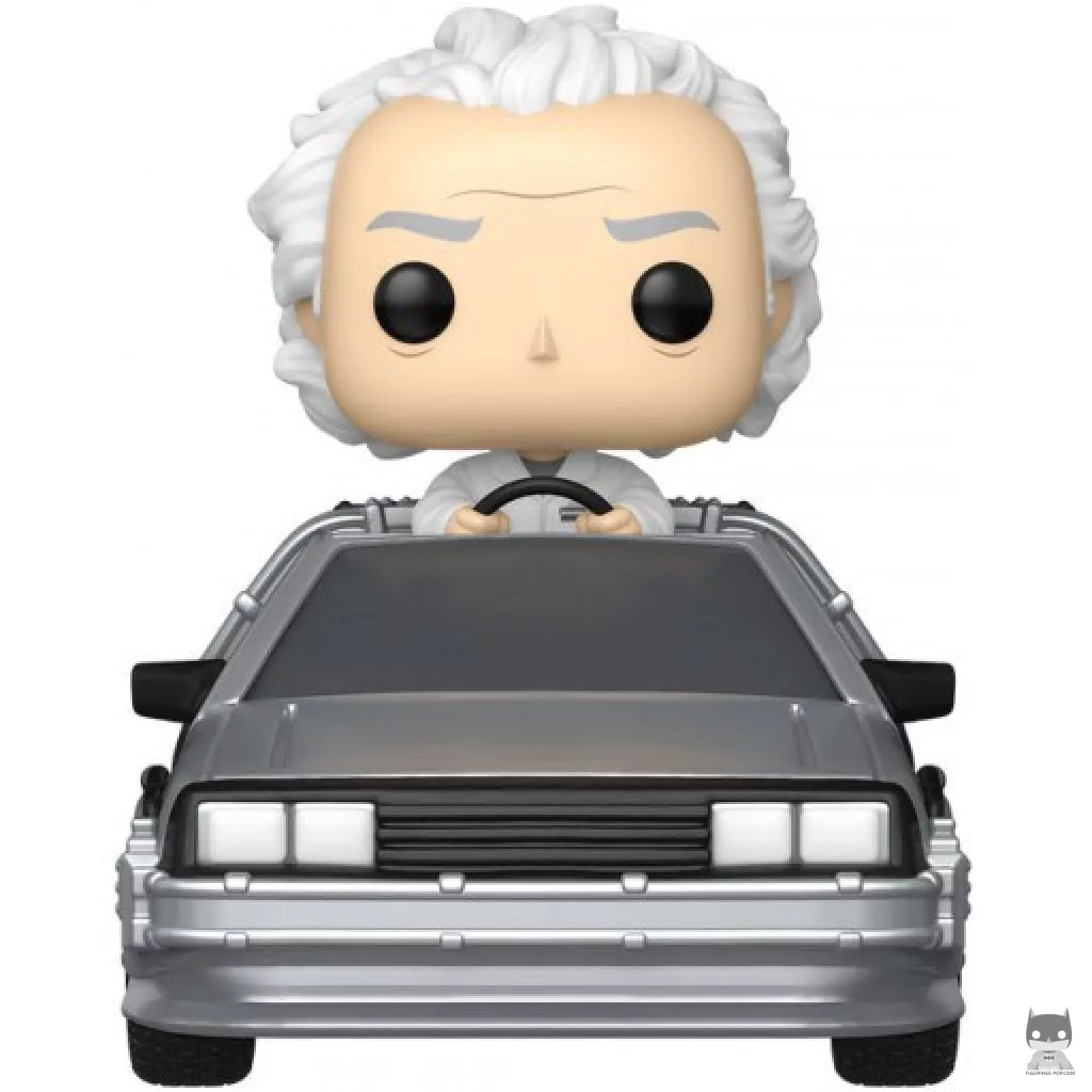 Figurine Funko POP Doc avec la Machine à Remonter le Temps (Retour vers le futur)