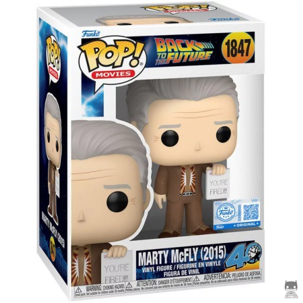Figurine Funko POP Marty Mcfly 2015 avec boîte