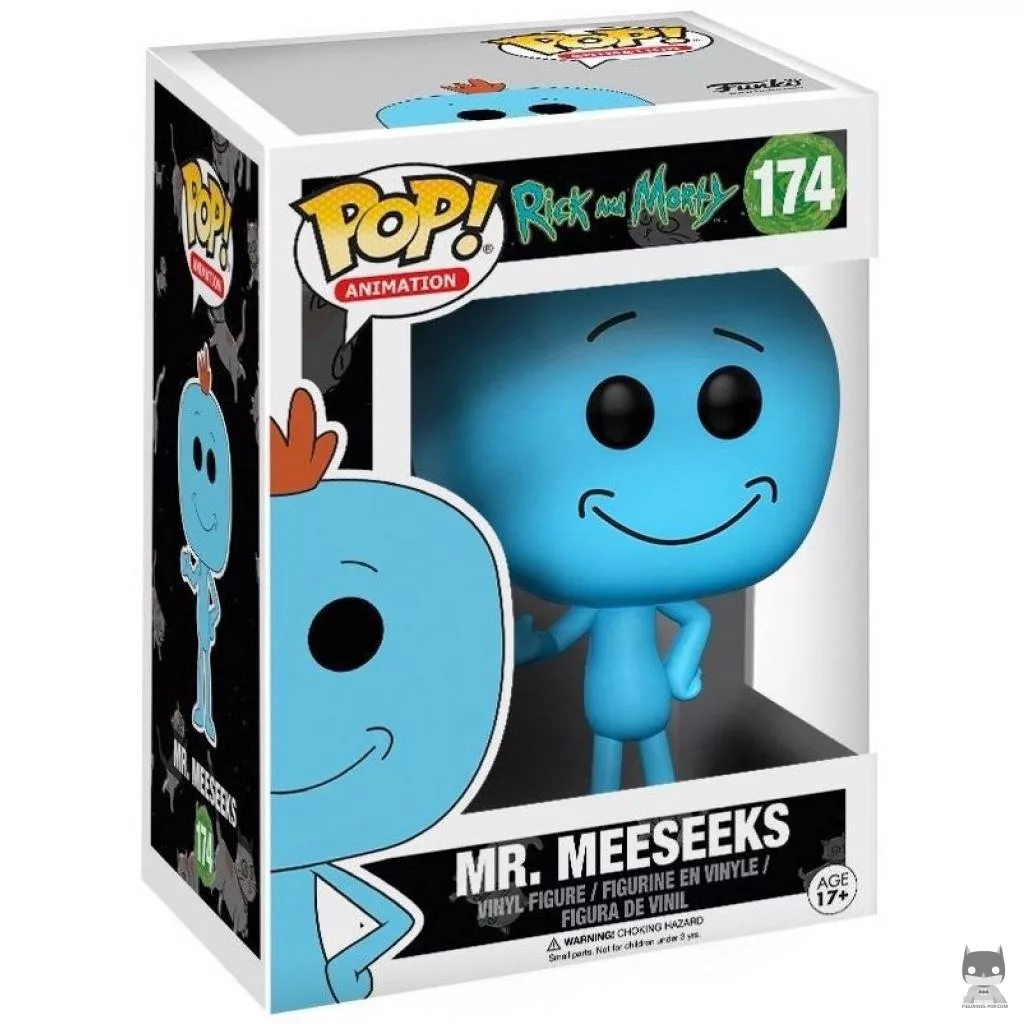 Figurine Funko POP Mr. Meeseeks avec boîte