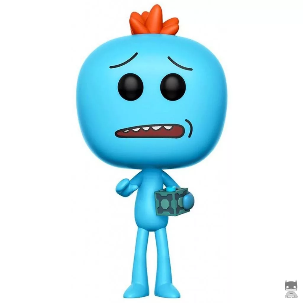 Figurine Funko POP Mr. Meeseeks avec Boîte Meeseeks (Rick et Morty)