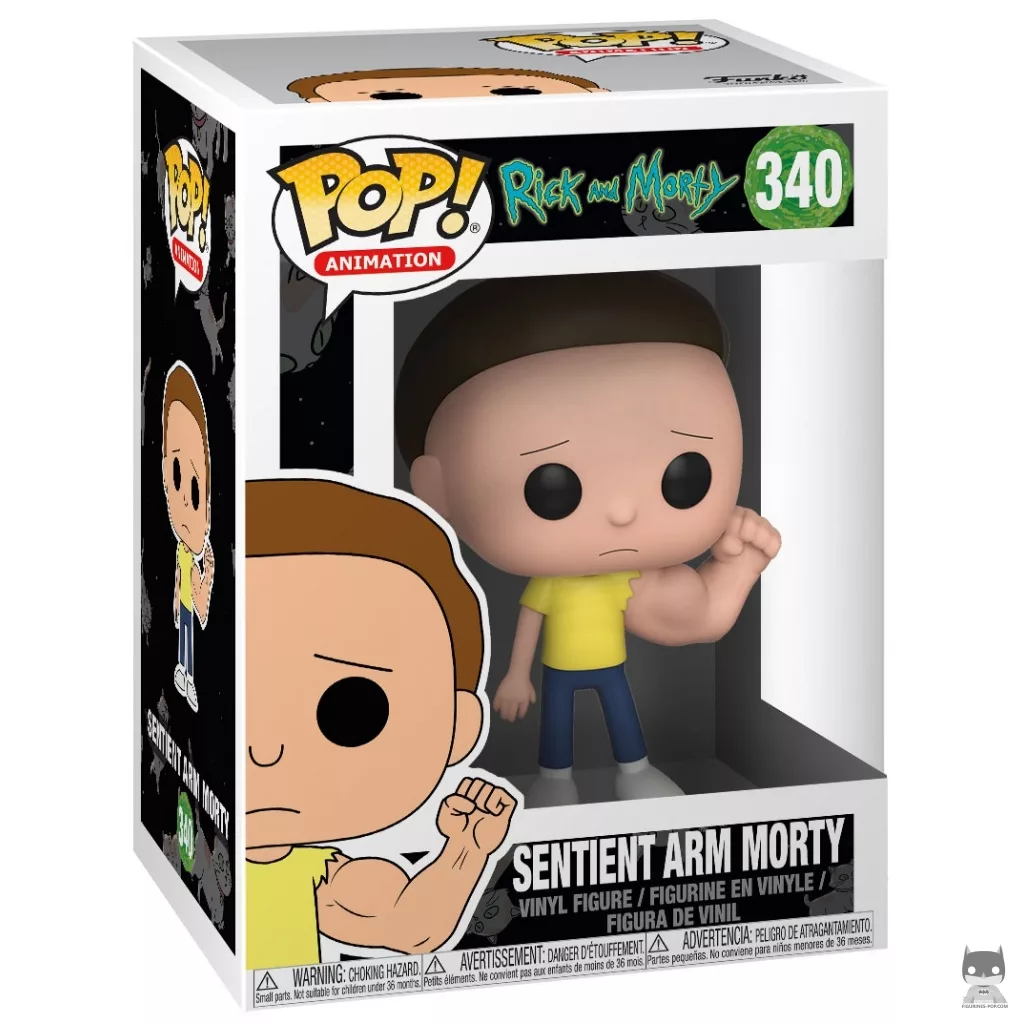 Figurine Funko POP Morty Bras sensible avec boîte