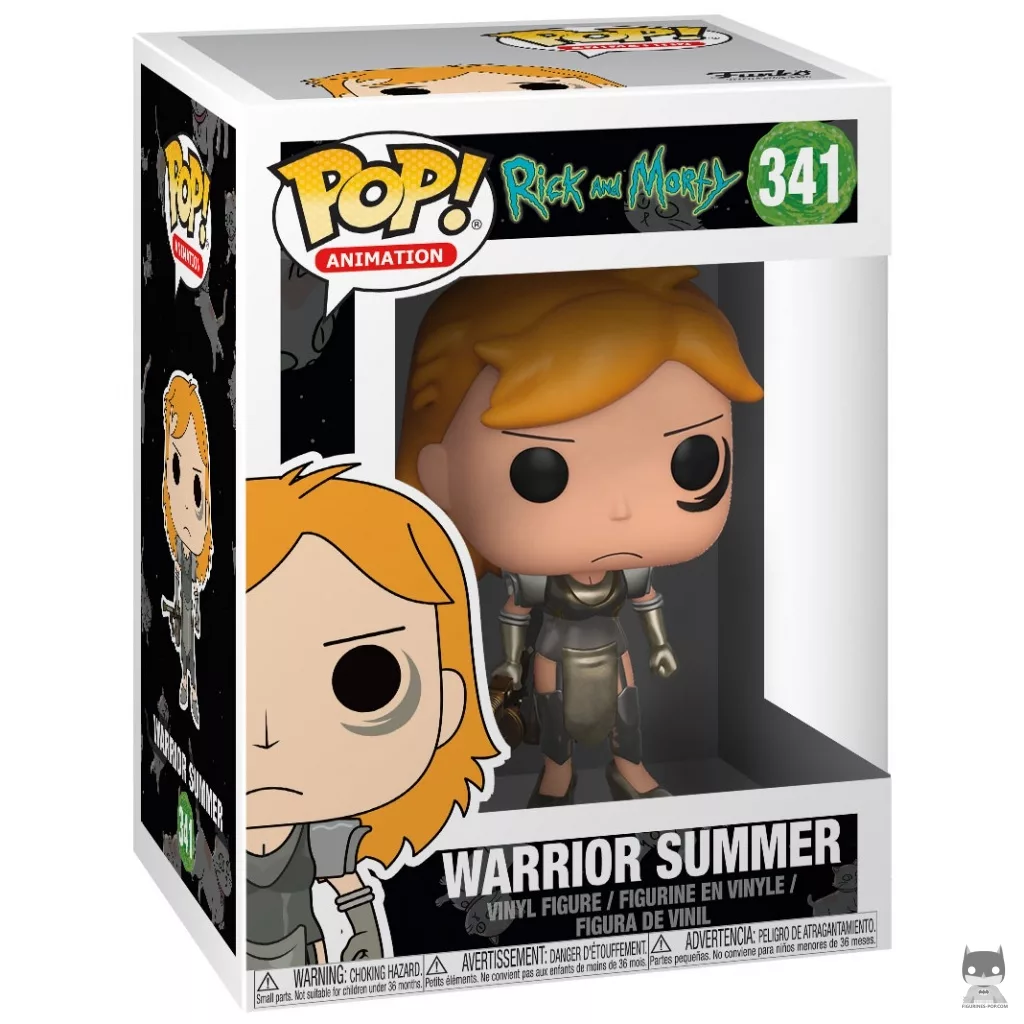 Figurine Funko POP Summer Guerrière avec boîte