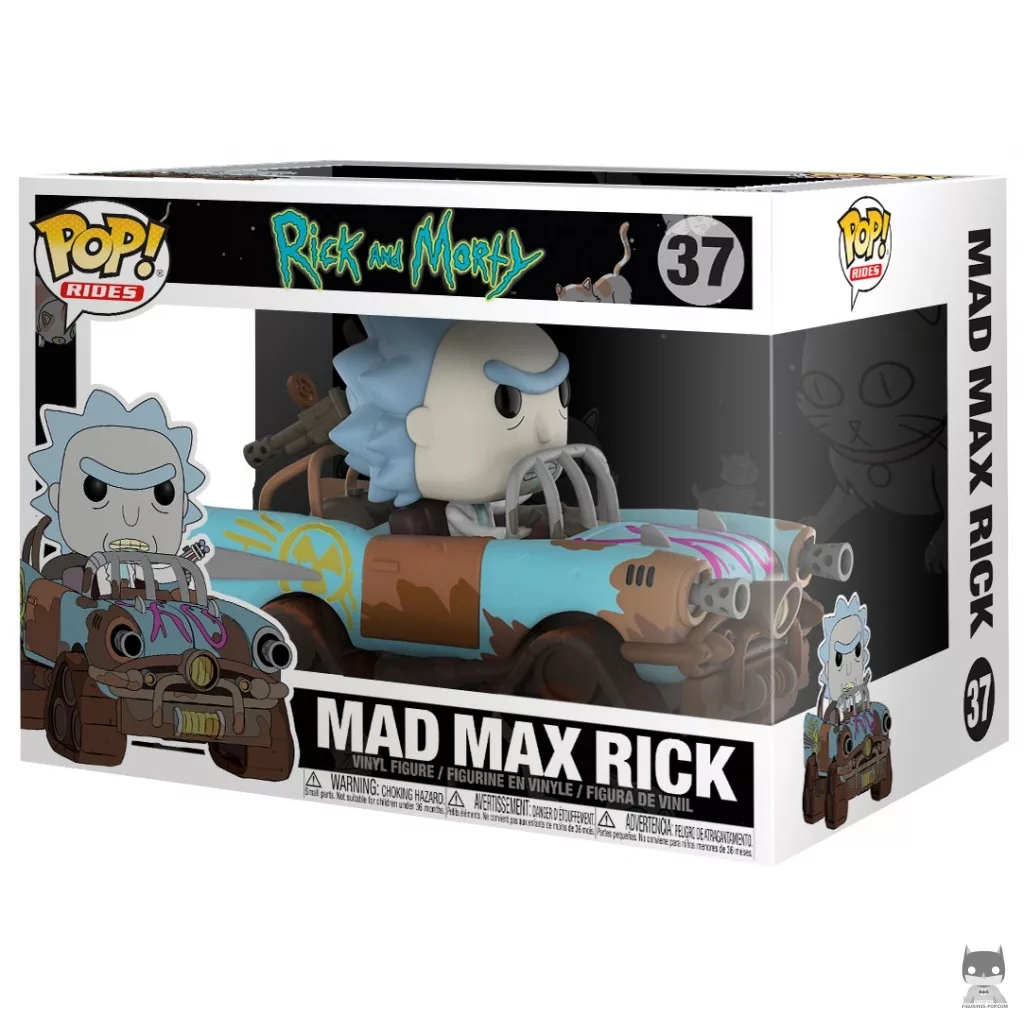 Figurine Funko POP Rick Mad Max avec boîte