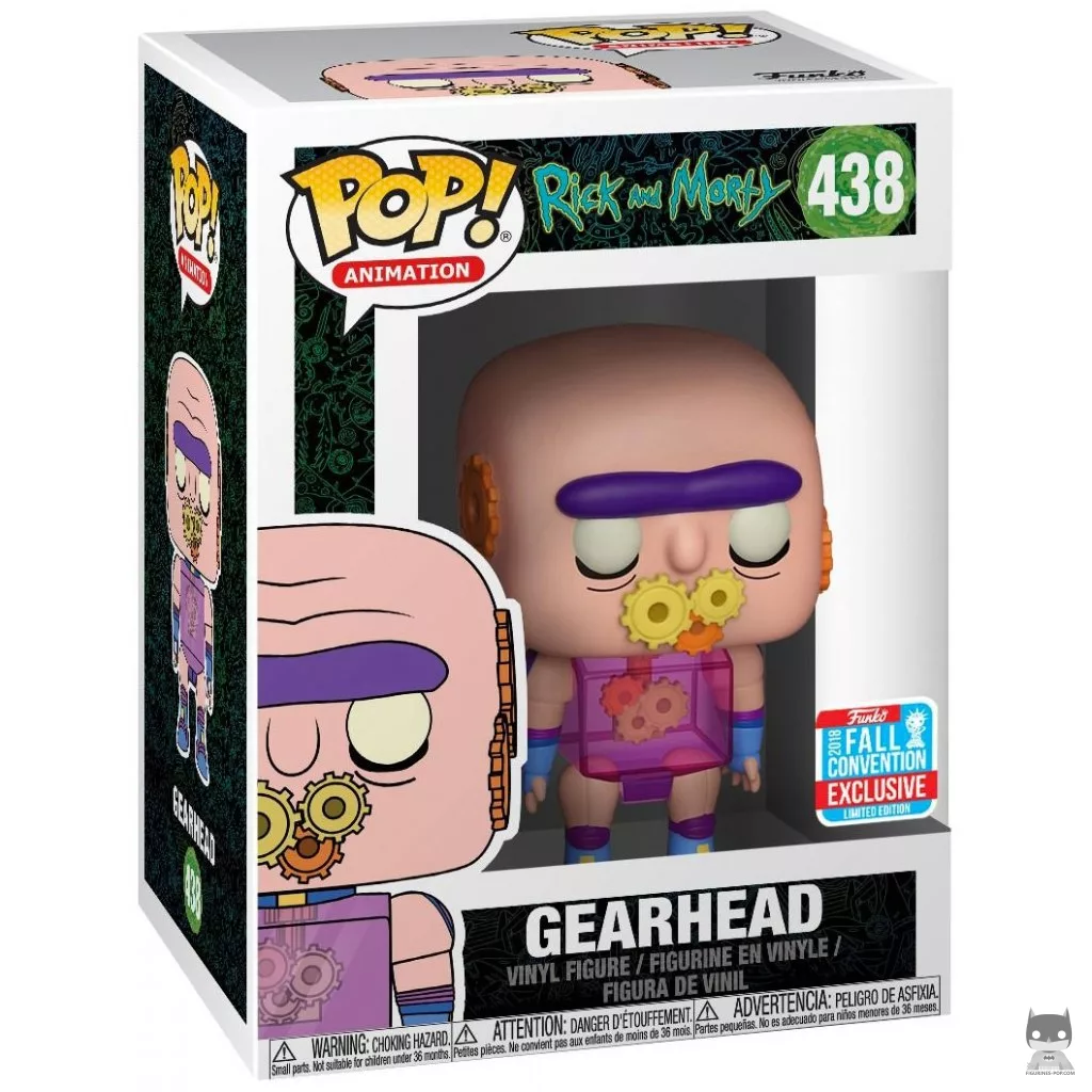 Figurine Funko POP Gearhead avec boîte