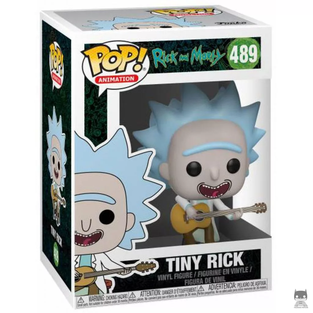 Figurine Funko POP Rick Minuscule avec boîte