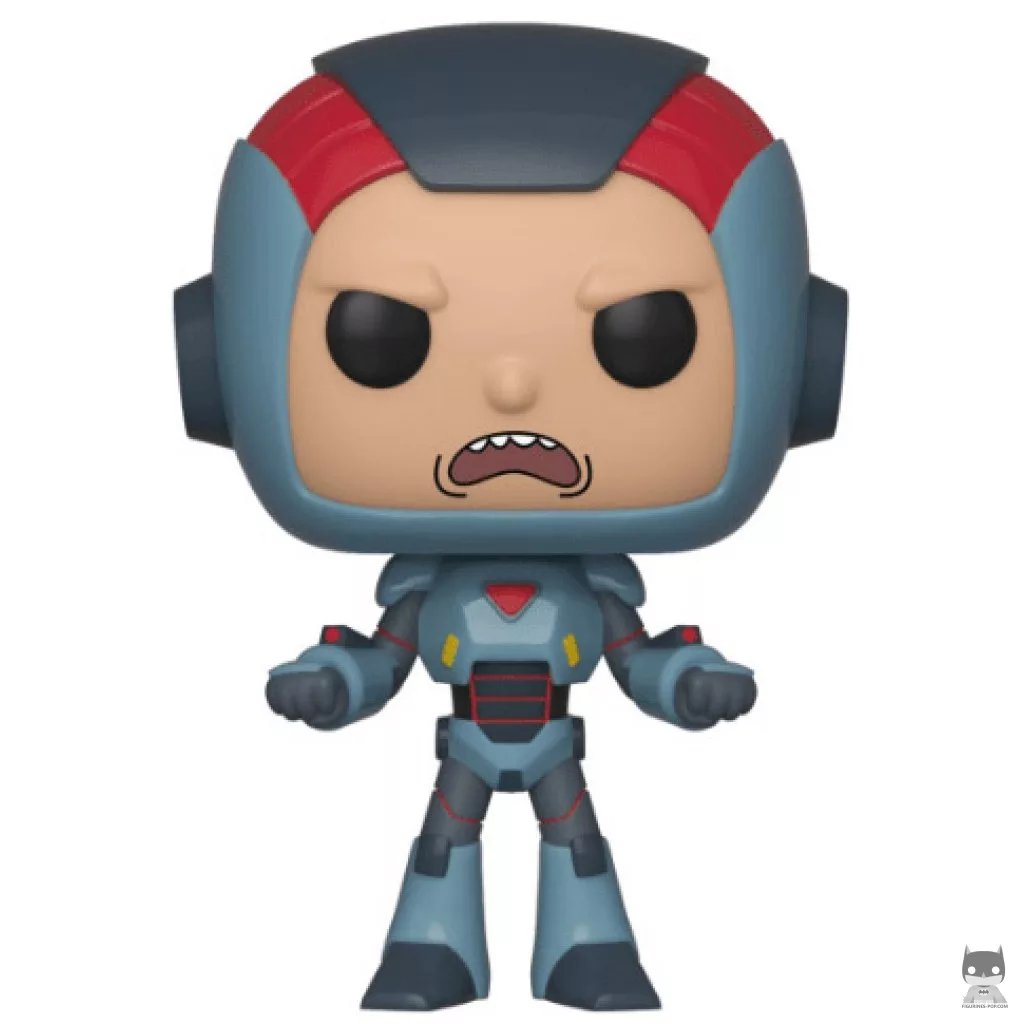 Figurine Funko POP Morty en Costume de Purge (Rick et Morty)