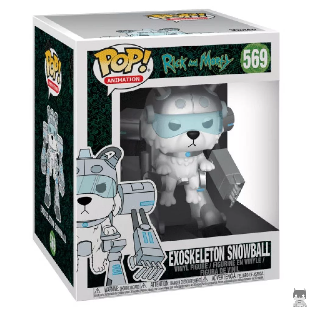 Figurine Funko POP Snowball Exosquelette (Supersized) avec boîte