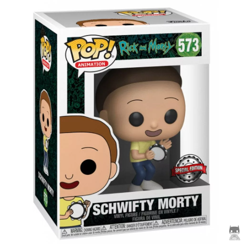 Figurine Funko POP Morty Kiffe avec boîte