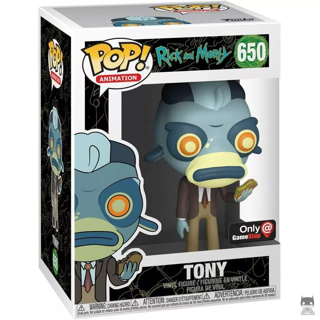 Figurine Funko POP Tony avec boîte