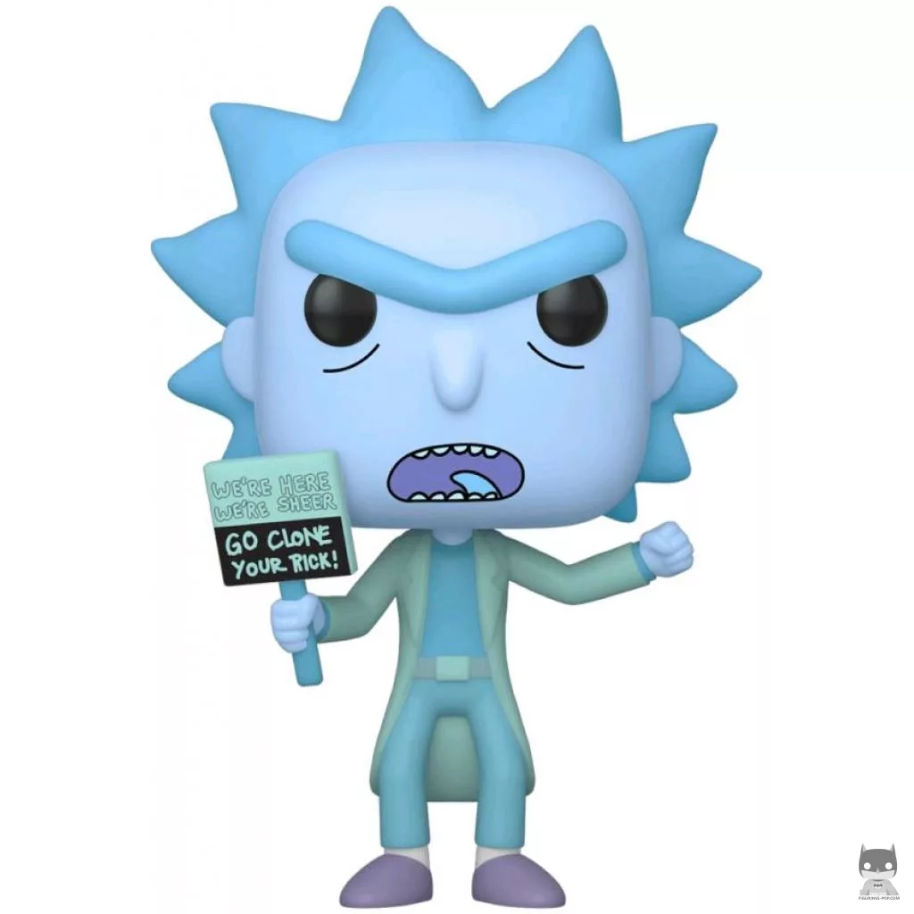 Figurine Funko POP Clone Rick Hologramme (Rick et Morty)